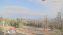 Horní část sjezdovek