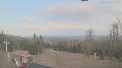 Horní část sjezdovek