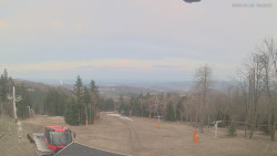 Horní část sjezdovek