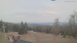 Horní část sjezdovek