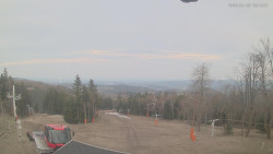 Horní část sjezdovek