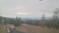 Horní část sjezdovek