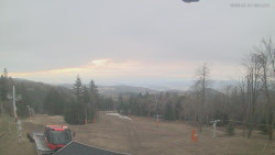 Horní část sjezdovek