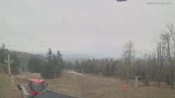 Horní část sjezdovek