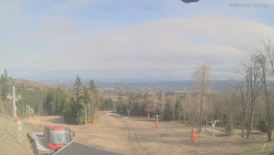 Horní část sjezdovek