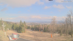 Horní část sjezdovek