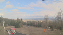 Horní část sjezdovek