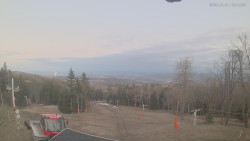 Horní část sjezdovek