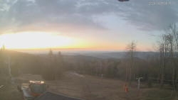 Horní část sjezdovek