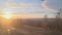 Horní část sjezdovek