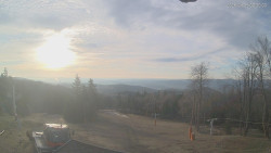 Horní část sjezdovek