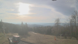 Horní část sjezdovek