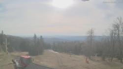 Horní část sjezdovek