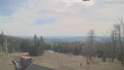 Horní část sjezdovek