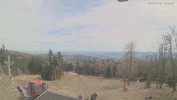 Horní část sjezdovek