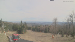 Horní část sjezdovek