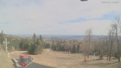 Horní část sjezdovek