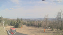 Horní část sjezdovek