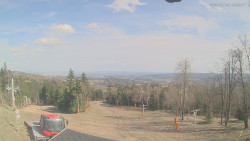 Horní část sjezdovek