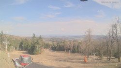 Horní část sjezdovek