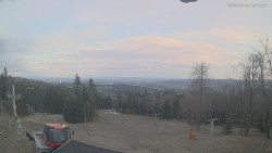 Horní část sjezdovek