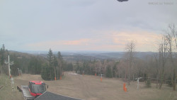 Horní část sjezdovek