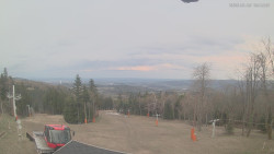 Horní část sjezdovek