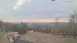 Horní část sjezdovek