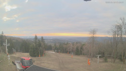 Horní část sjezdovek