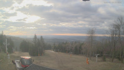 Horní část sjezdovek