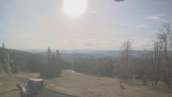 Horní část sjezdovek