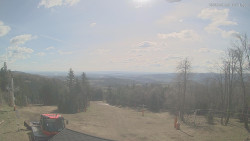 Horní část sjezdovek