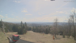 Horní část sjezdovek