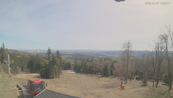 Horní část sjezdovek