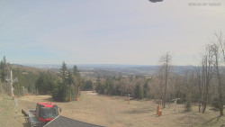 Horní část sjezdovek