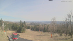 Horní část sjezdovek