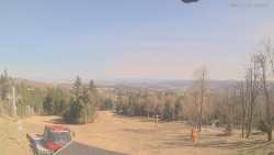 Horní část sjezdovek