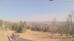 Horní část sjezdovek