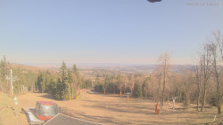 Horní část sjezdovek