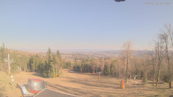 Horní část sjezdovek