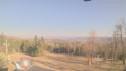 Horní část sjezdovek