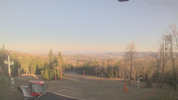 Horní část sjezdovek