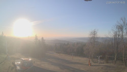 Horní část sjezdovek