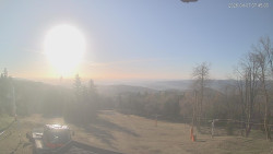 Horní část sjezdovek