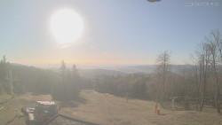 Horní část sjezdovek