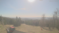 Horní část sjezdovek