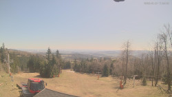 Horní část sjezdovek