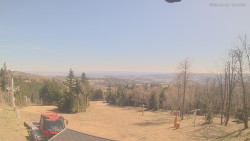 Horní část sjezdovek