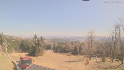 Horní část sjezdovek