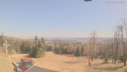 Horní část sjezdovek